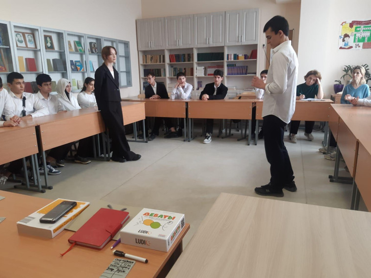 Профориентационный филологический урок.